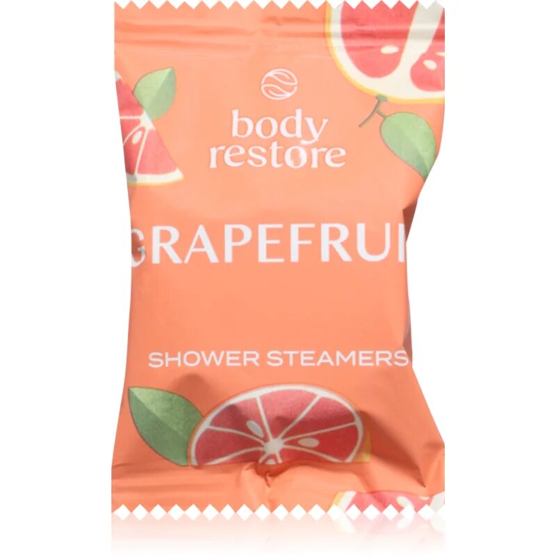 Body Restore Pulse Shower Steamers tablete za prho Grapefruit 3 kos