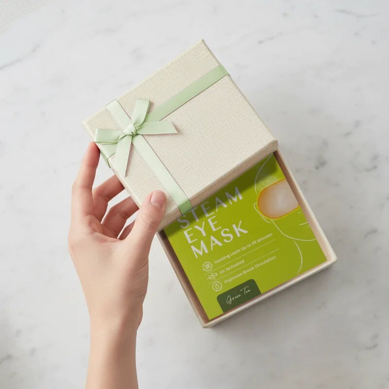 Body Restore Steam Eye Mask Green Tea maska za predel okoli oči 5 kos