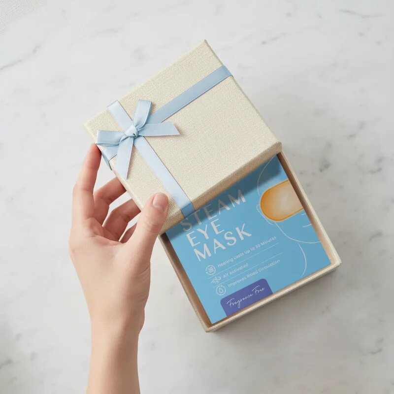 Body Restore Steam Eye Mask Unscented maska za predel okoli oči brez dodanih dišav 5 kos