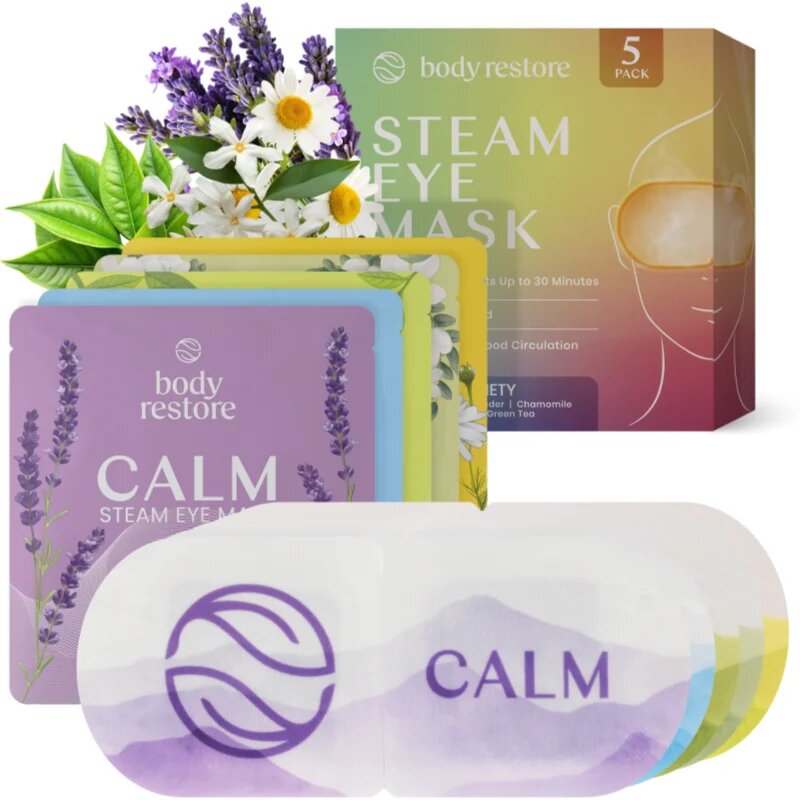 Body Restore Steam Eye Mask Variety maska za predel okoli oči 5 kos