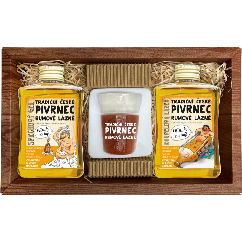 Bohemia Gifts Beer darilni set za kopel za moške