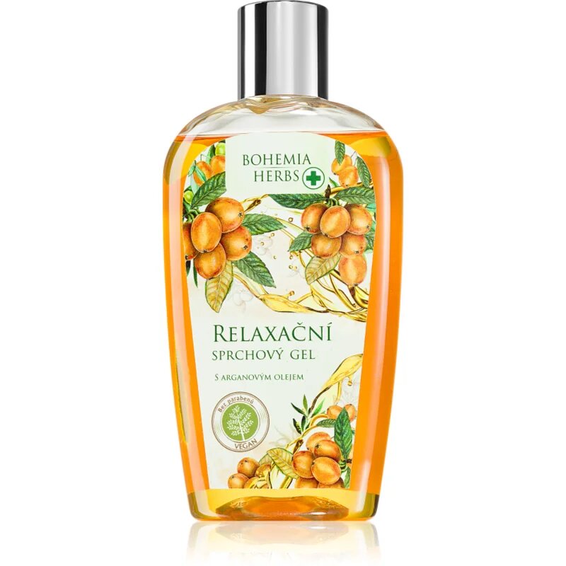 Bohemia Gifts Bohemia Herbs Argan Oil gel za prhanje 250 ml
