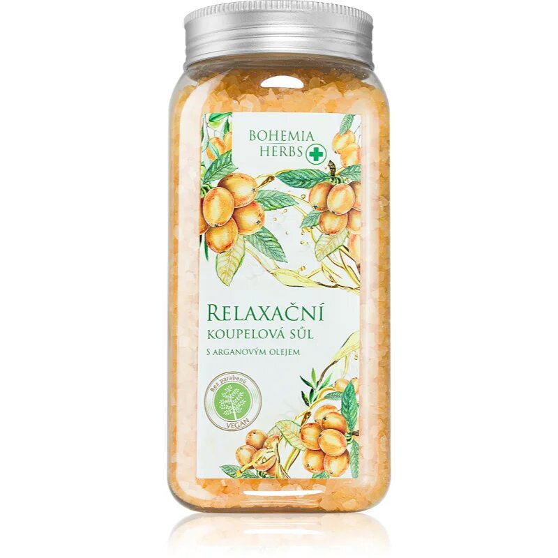 Bohemia Gifts Bohemia Herbs Argan Oil sol za kopel 900 g