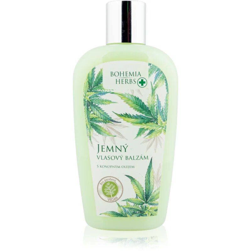Bohemia Gifts Bohemia Herbs Cannabis balzam za lase s konopljinim oljem 250 ml