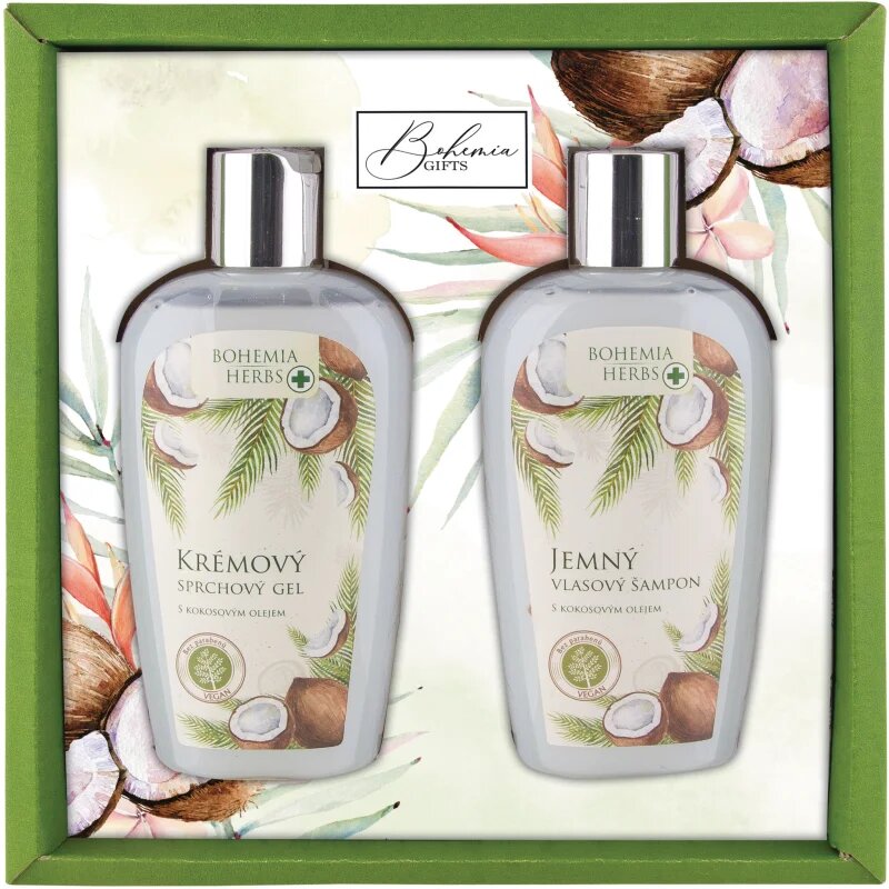 Bohemia Gifts Bohemia Herbs Coconut Oil darilni set