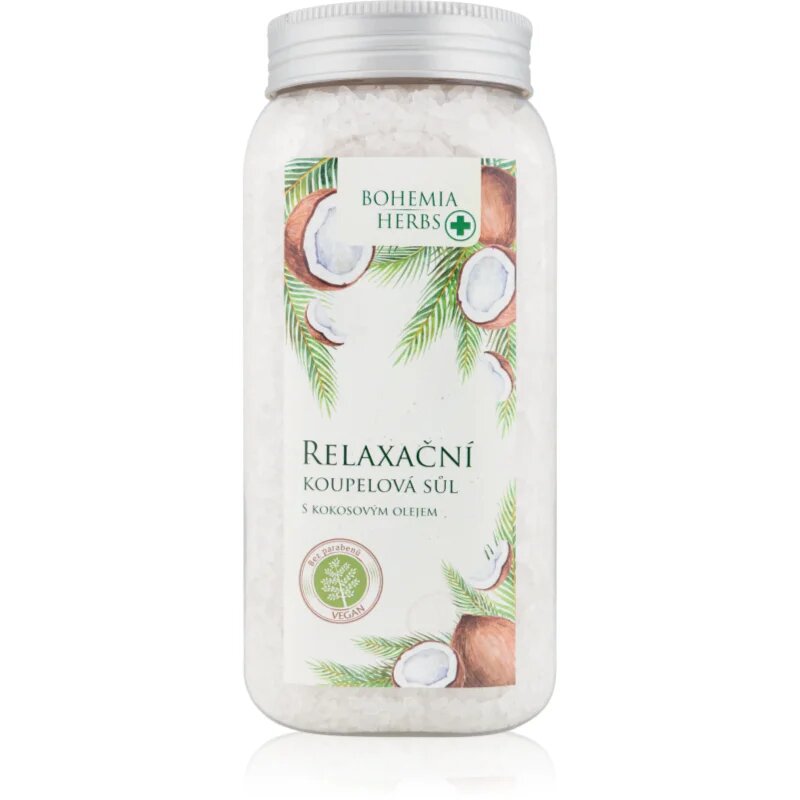 Bohemia Gifts Bohemia Herbs Coconut Oil sol za kopel 900 g