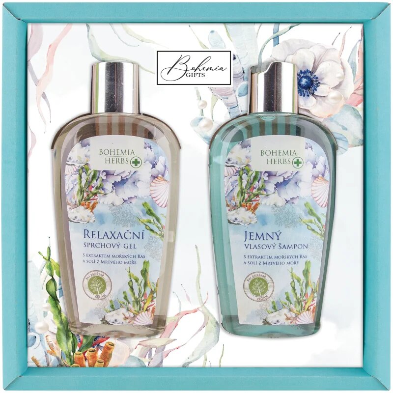 Bohemia Gifts Bohemia Herbs Dead Sea Salt darilni set