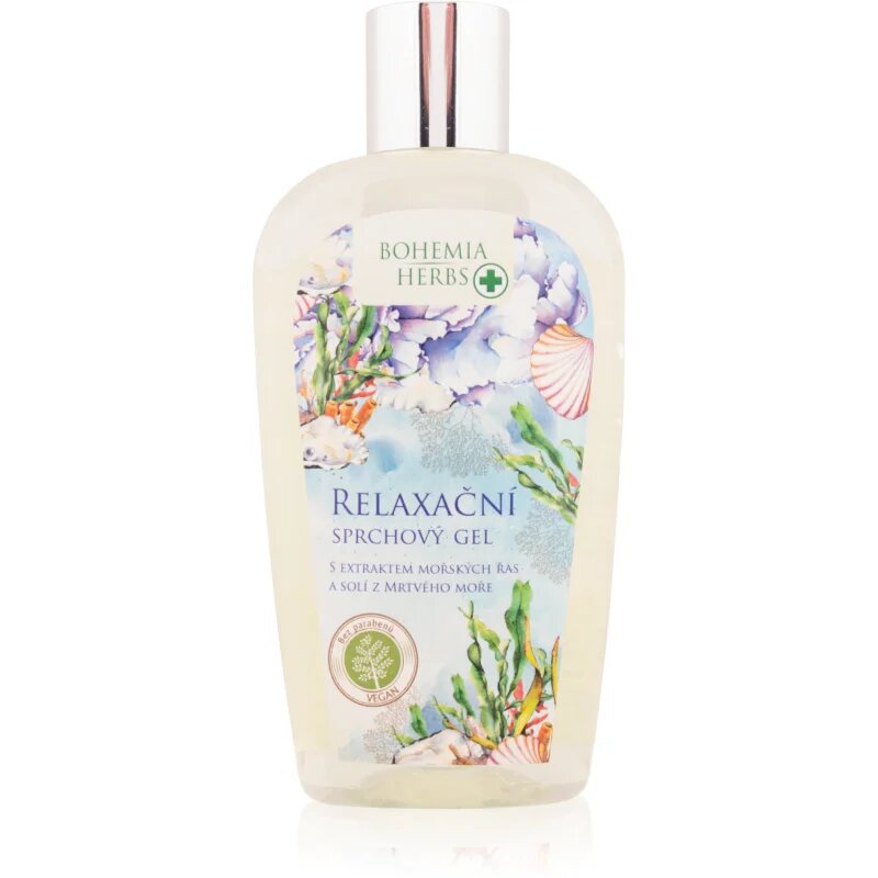 Bohemia Gifts Bohemia Herbs Dead Sea Salt gel za prhanje 250 ml