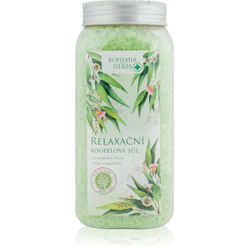 Bohemia Gifts Bohemia Herbs Eucalyptus sol za kopel 900 g