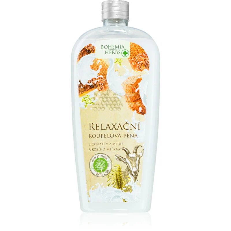 Bohemia Gifts Bohemia Herbs Honey & Goat Milk kopalna pena 500 ml