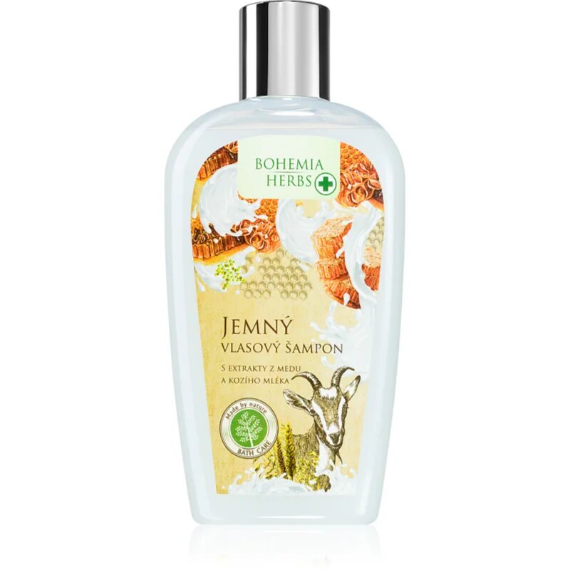 Bohemia Gifts Bohemia Herbs Honey & Goat Milk šampon za lase 250 ml
