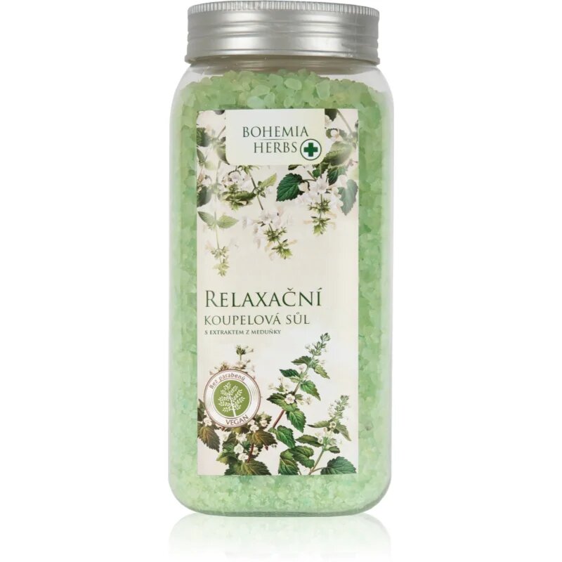 Bohemia Gifts Bohemia Herbs Lemon Balm sol za kopel 900 g