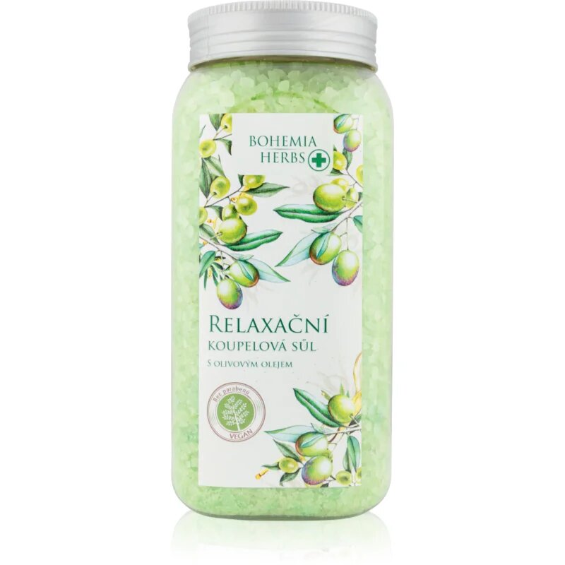 Bohemia Gifts Bohemia Herbs Olive Oil sol za kopel 900 g