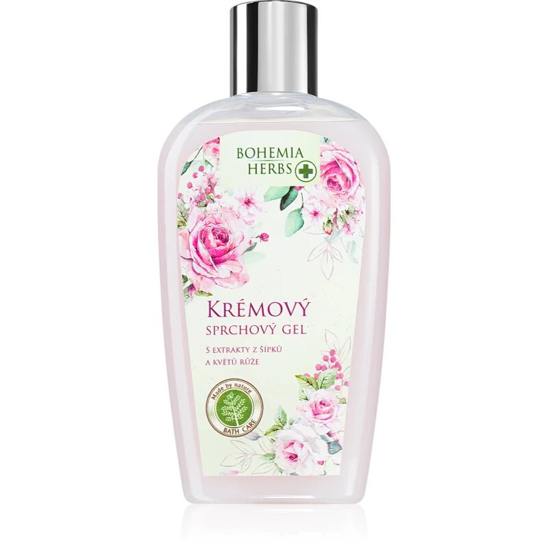 Bohemia Gifts Bohemia Herbs Rose gel za prhanje 250 ml