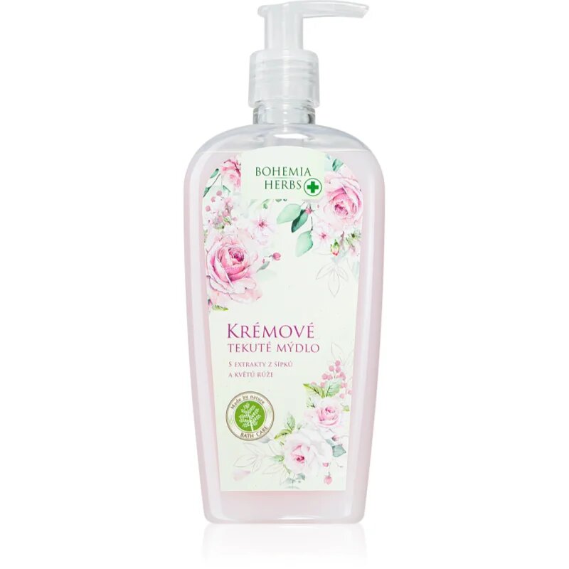 Bohemia Gifts Bohemia Herbs Rose tekoče milo 300 ml