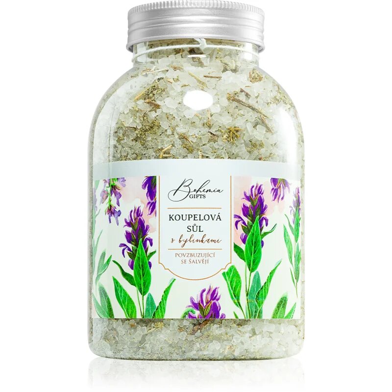 Bohemia Gifts Bohemia Natur sol za sproščujočo kopel 1200 g