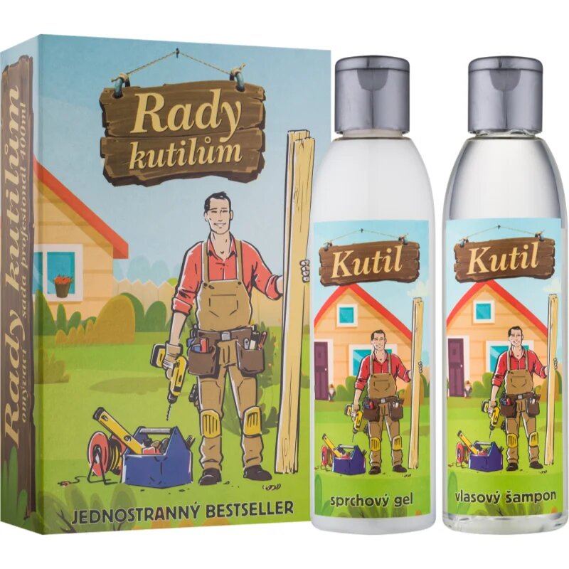 Bohemia Gifts Book For Handyman set za telo in lase za moške