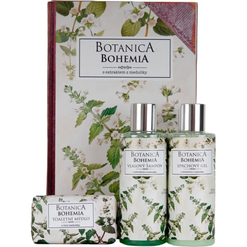 Bohemia Gifts Botanica Lemon Balm darilni set
