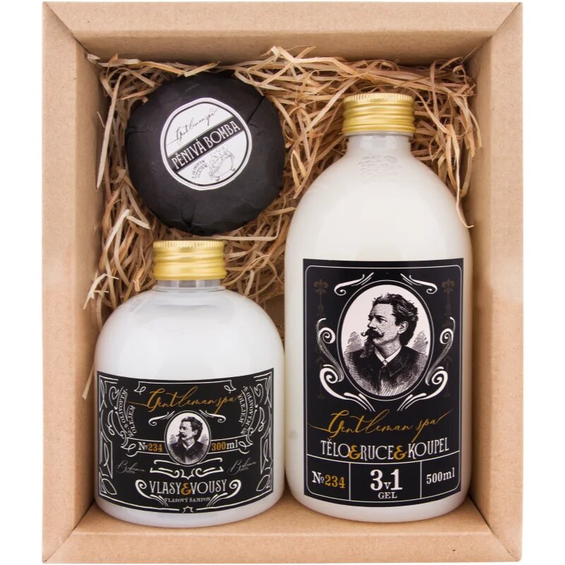 Bohemia Gifts Gentleman Spa darilni set za kopel za moške
