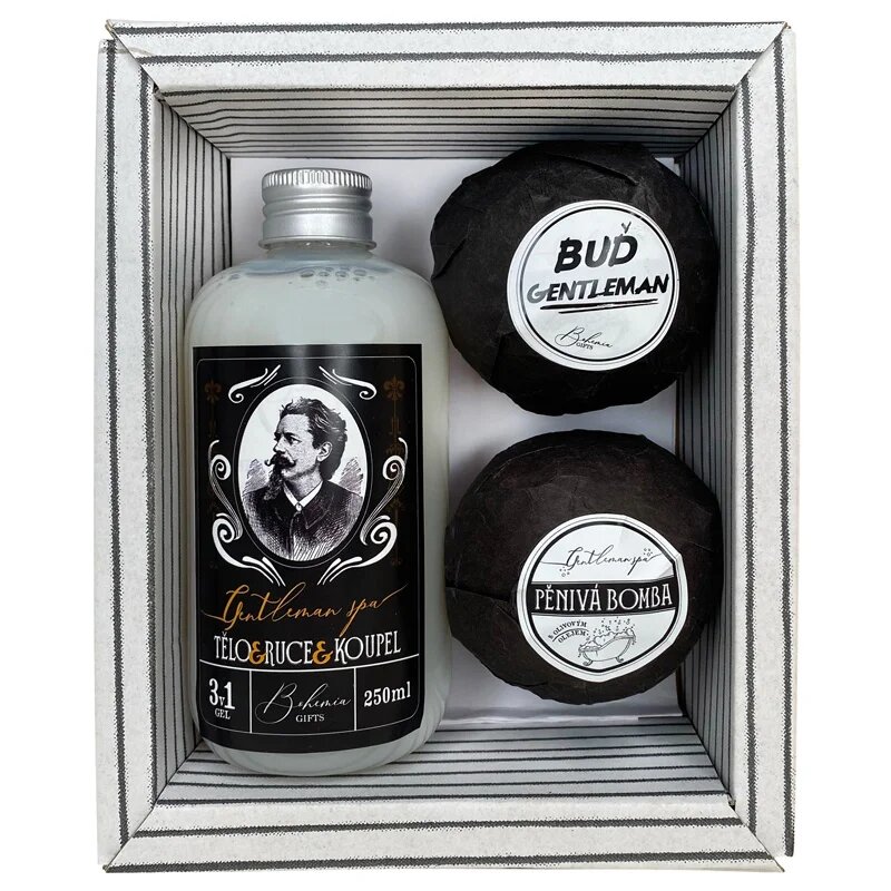 Bohemia Gifts Gentleman Spa darilni set za v kad za moške