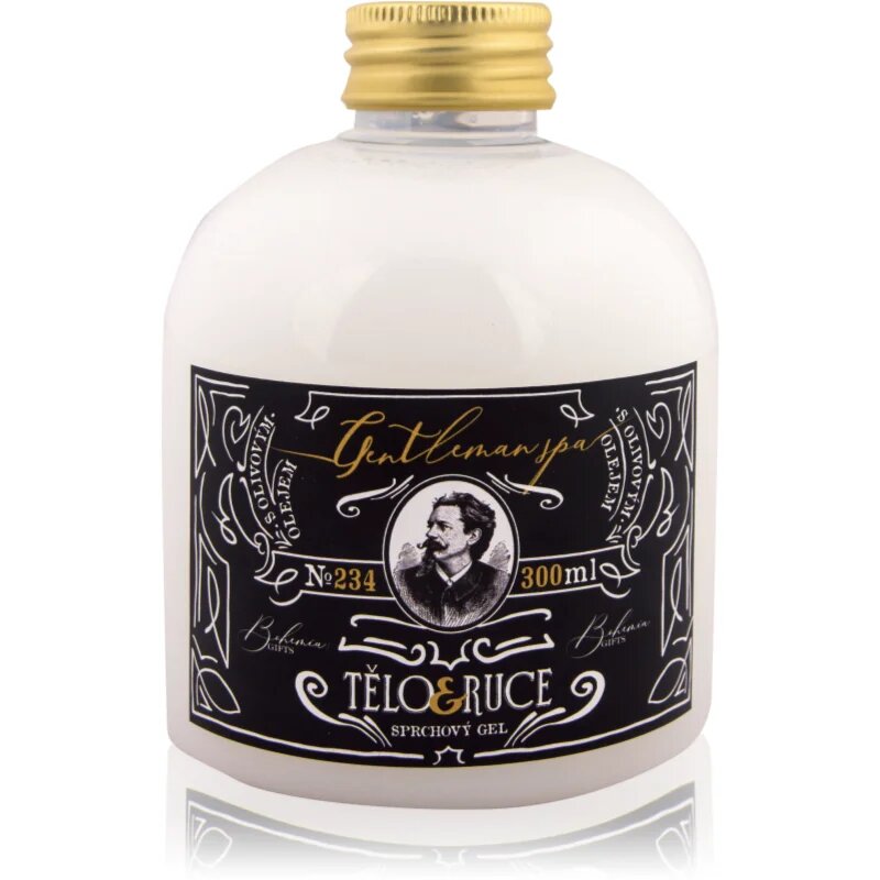 Bohemia Gifts Gentleman Spa gel za prhanje za moške 300 ml