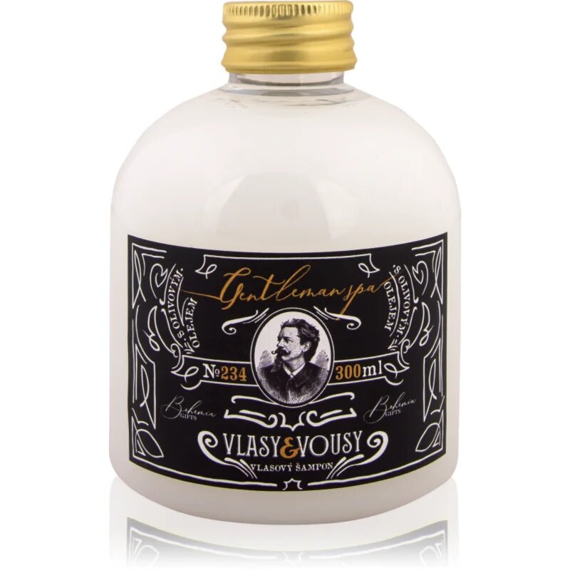 Bohemia Gifts Gentleman Spa šampon za lase in brado 300 ml