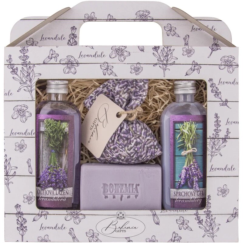 Bohemia Gifts Lavender darilni set za telo