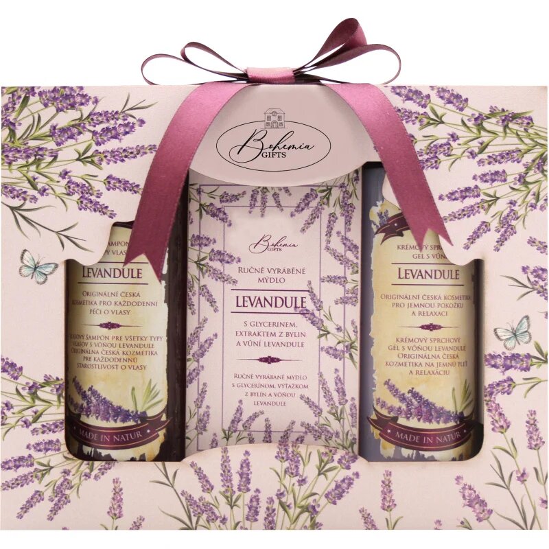 Bohemia Gifts Lavender darilni set za tuš