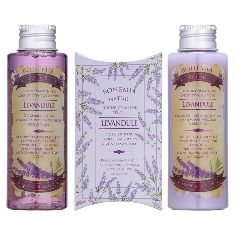 Bohemia Gifts Lavender darilni set za tuš