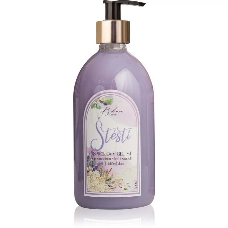 Bohemia Gifts Lavender gel za prhanje 3v1 500 ml