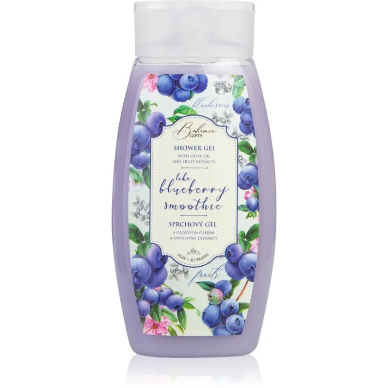 Bohemia Gifts Like Blueberry Smoothie gel za prhanje 250 ml
