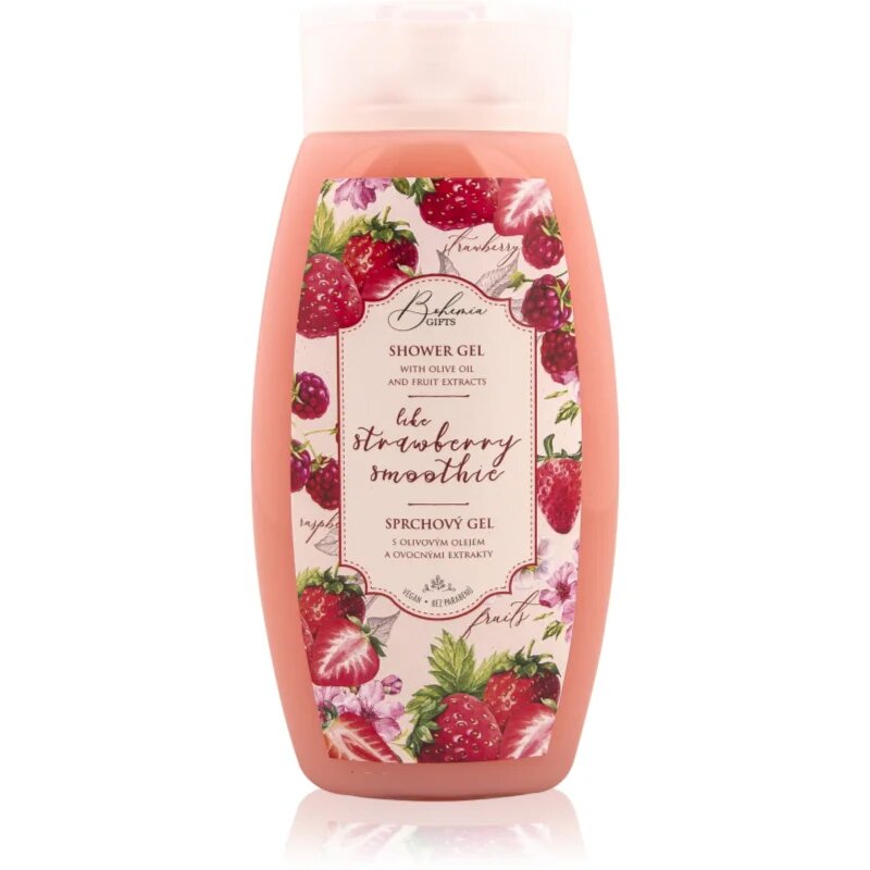 Bohemia Gifts Like Strawberry Smoothie gel za prhanje 250 ml