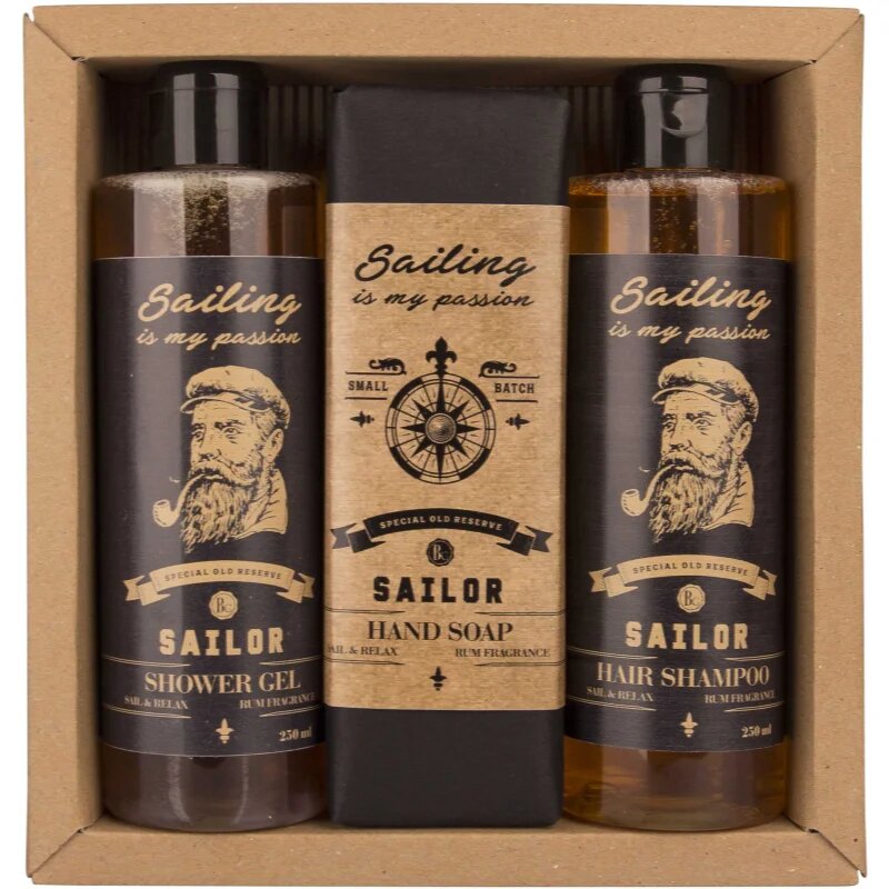 Bohemia Gifts Sailor darilni set za moške