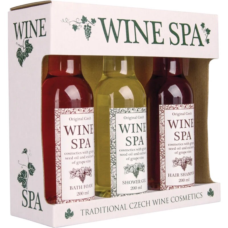 Bohemia Gifts Wine Spa darilni set za ženske