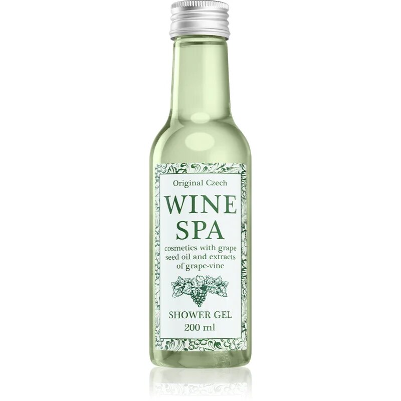 Bohemia Gifts Wine Spa gel za prhanje za telo 200 ml