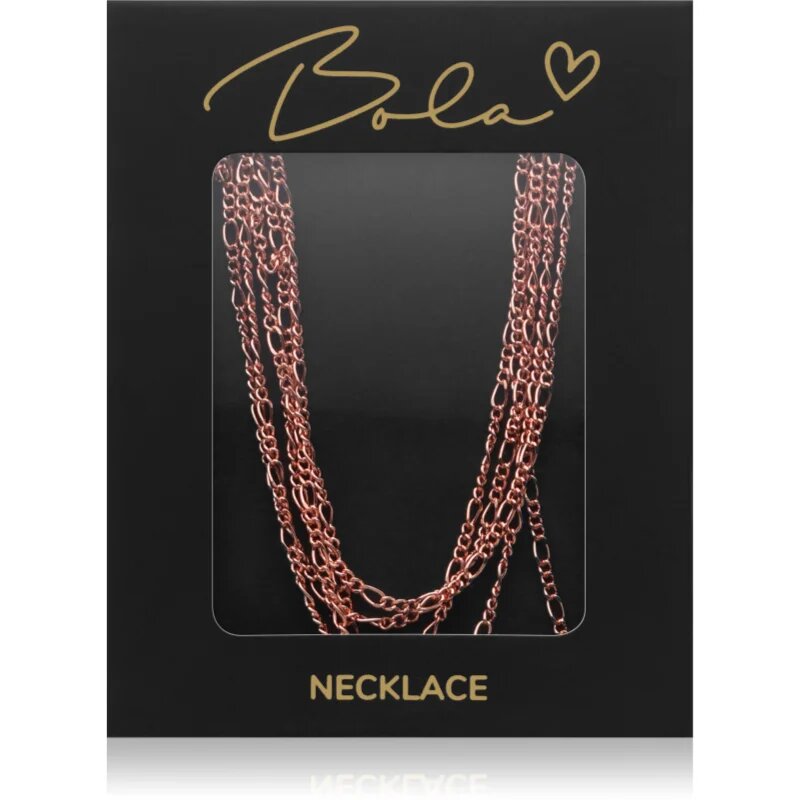 Bola Necklace verižica Rose Gold 1 kos