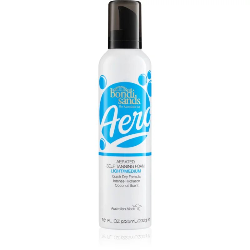 Bondi Sands Aero Light/Medium samoporjavitvena pena za svetlo kožo 225 ml