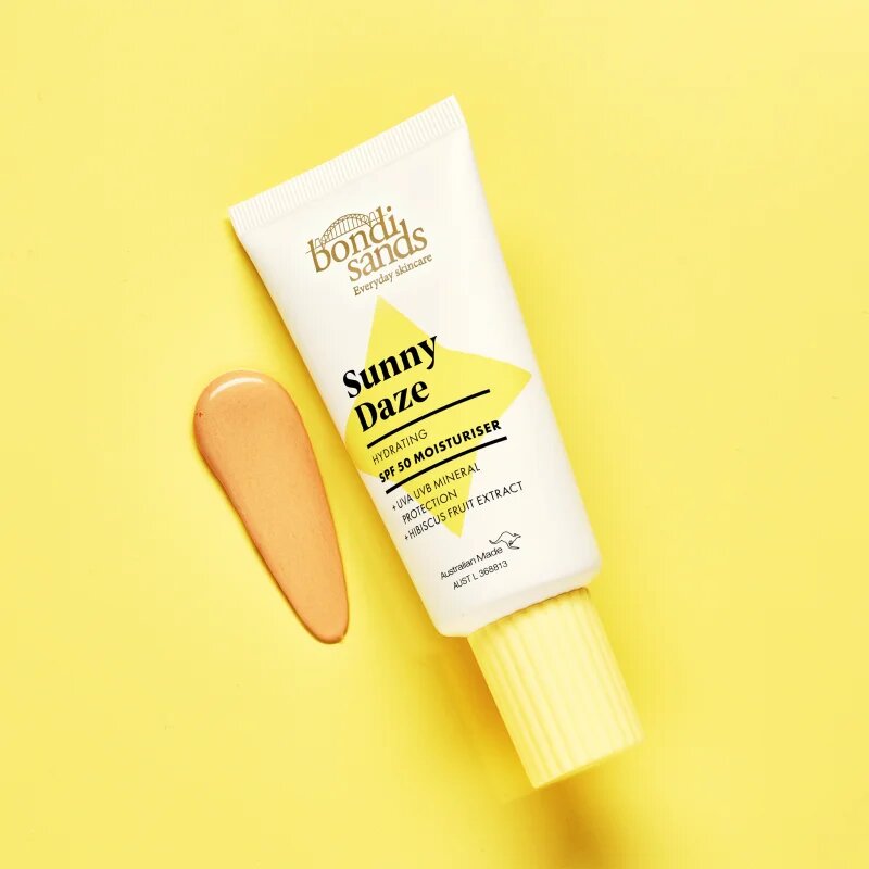 Bondi Sands Everyday Skincare Sunny Daze SPF 50 Moisturiser vlažilna zaščitna krema SPF 50 50 g