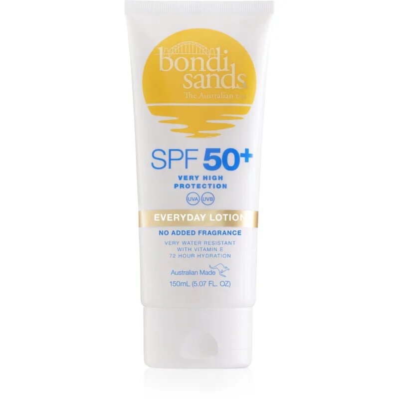 Bondi Sands SPF 50+ Everyday Body Lotion losjon za sončenje vodoodporno SPF 50+ 150 ml