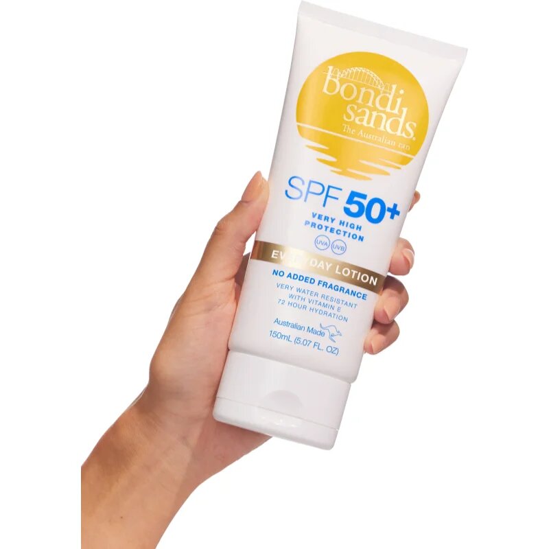 Bondi Sands SPF 50+ Everyday Body Lotion losjon za sončenje vodoodporno SPF 50+ 150 ml