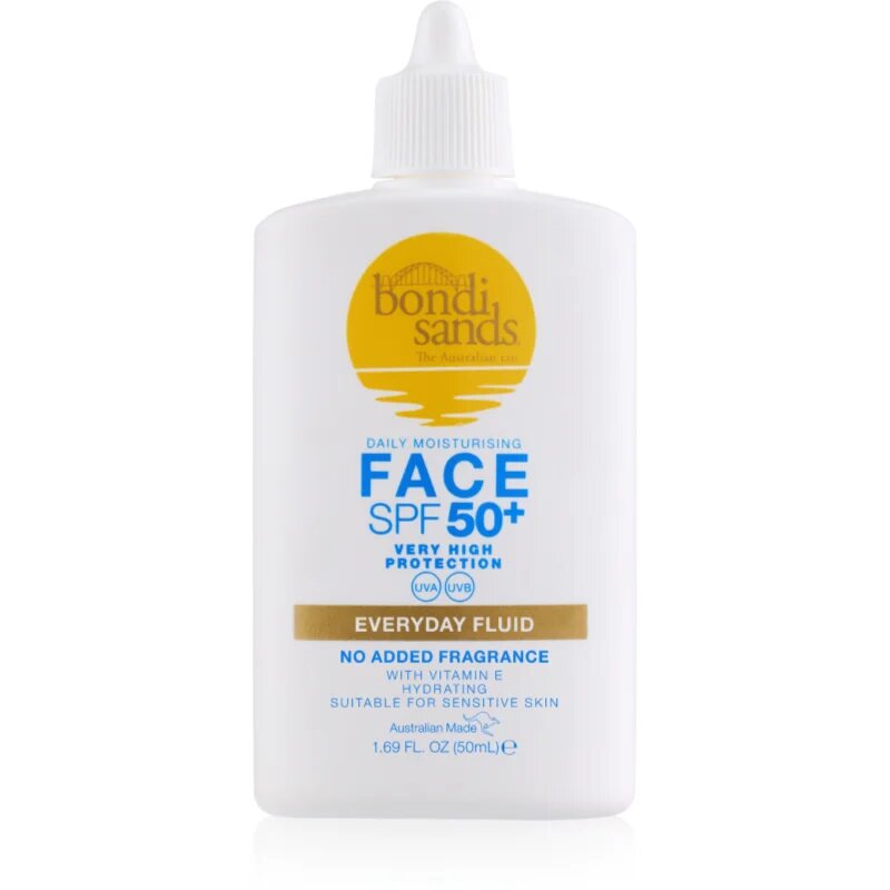 Bondi Sands SPF 50+ Everyday Face Fluid fluid za sončenje za obraz SPF 50+ 50 ml