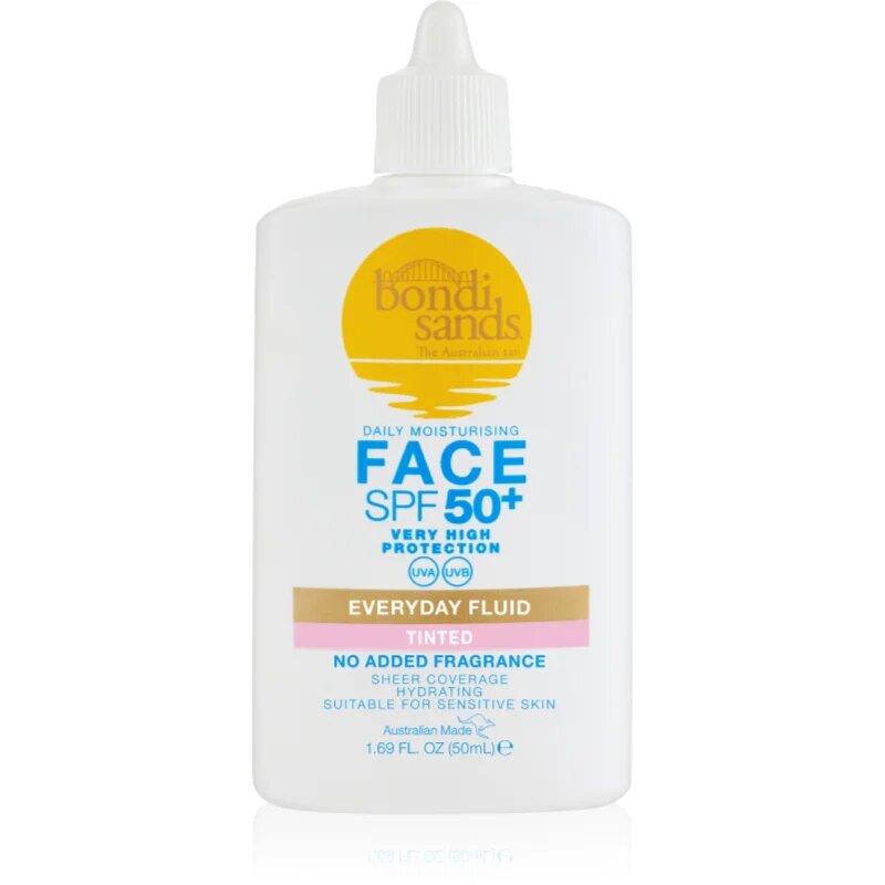 Bondi Sands SPF 50+ Everyday Face Fluid lahki tonirani fluid za obraz SPF 50+ 50 ml
