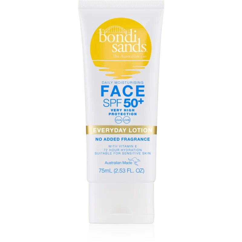 Bondi Sands SPF 50+ Everyday Face Lotion losjon za sončenje za obraz SPF 50+ 75 ml