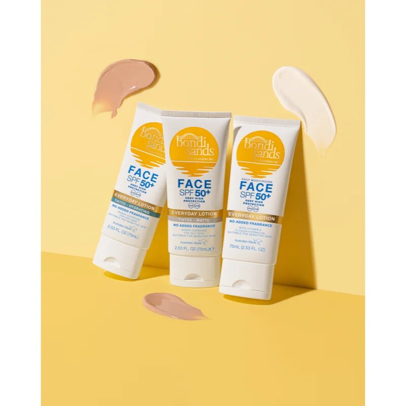 Bondi Sands SPF 50+ Everyday Face Lotion losjon za sončenje za obraz SPF 50+ 75 ml