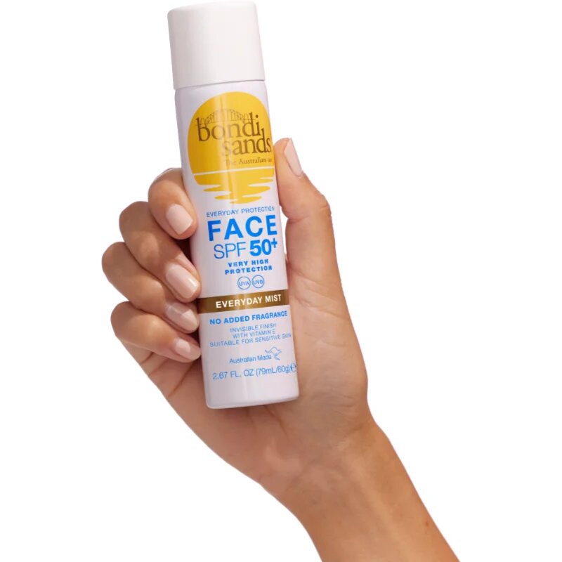 Bondi Sands SPF 50+ Everyday Face Mist zaščitna meglica za obraz SPF 50+ 60 g