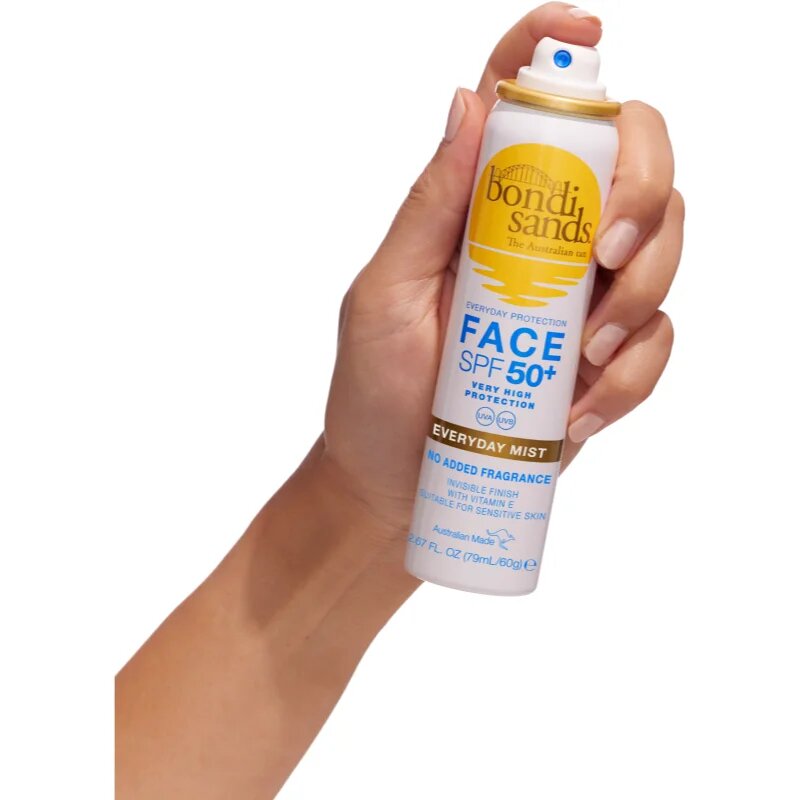 Bondi Sands SPF 50+ Everyday Face Mist zaščitna meglica za obraz SPF 50+ 60 g