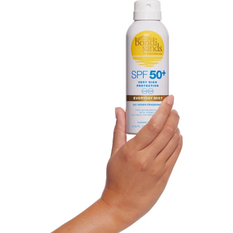 Bondi Sands SPF 50+ Everyday Mist vodoodporno pršilo za sončenje SPF 50+ 160 g