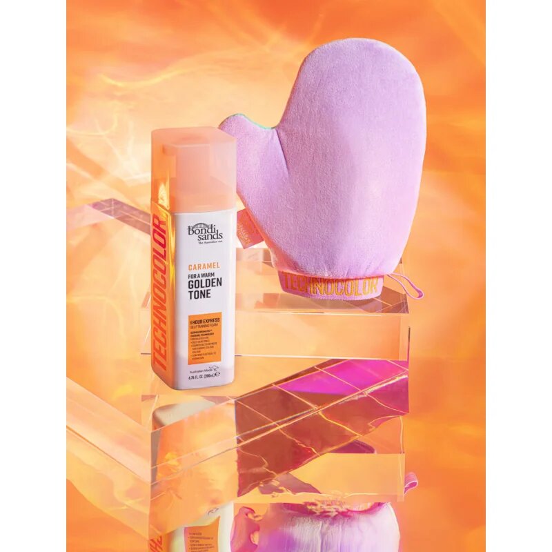 Bondi Sands Technocolor Caramel samoporjavitvena pena odtenek Warm Hydrated Glow 200 ml