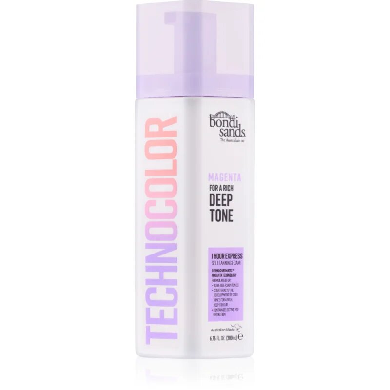 Bondi Sands Technocolor Magenta samoporjavitvena pena odtenek Deep Rich Tone 200 ml