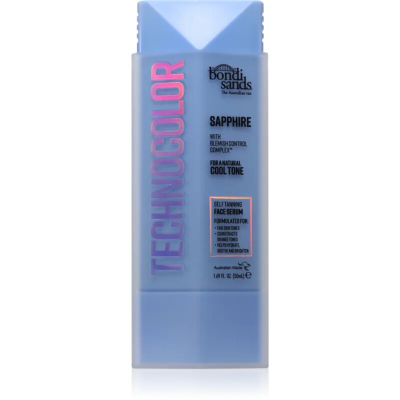 Bondi Sands Technocolor Sapphire samoporjavitveni serum za obraz 50 ml